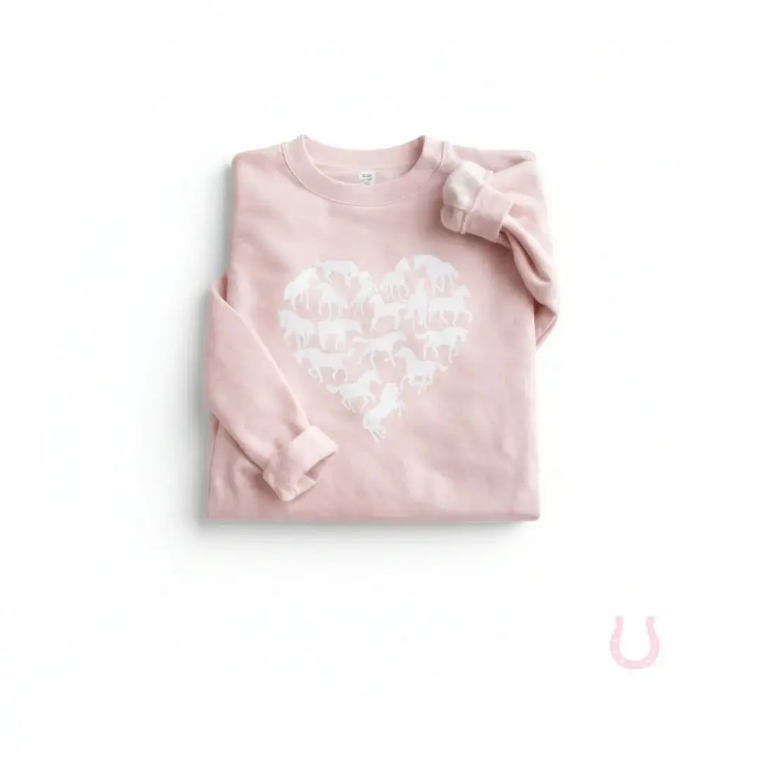 My Love Of Horses Sweatshirt 1