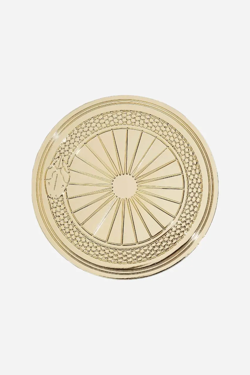 Cai & Jo The Ouroboros Coaster Gold 1