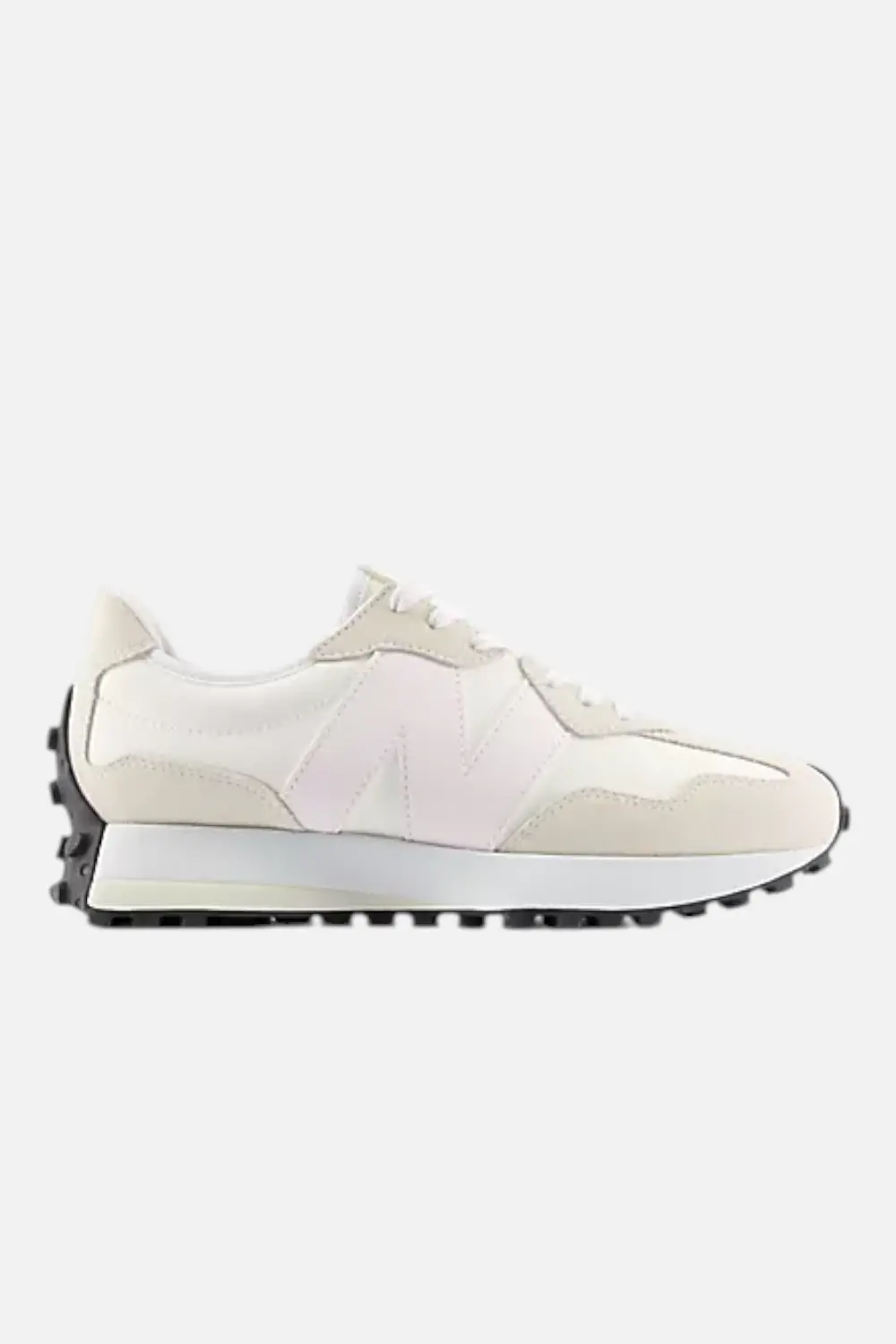 New Balance 327 In Sea Salt & Pink Salt 1
