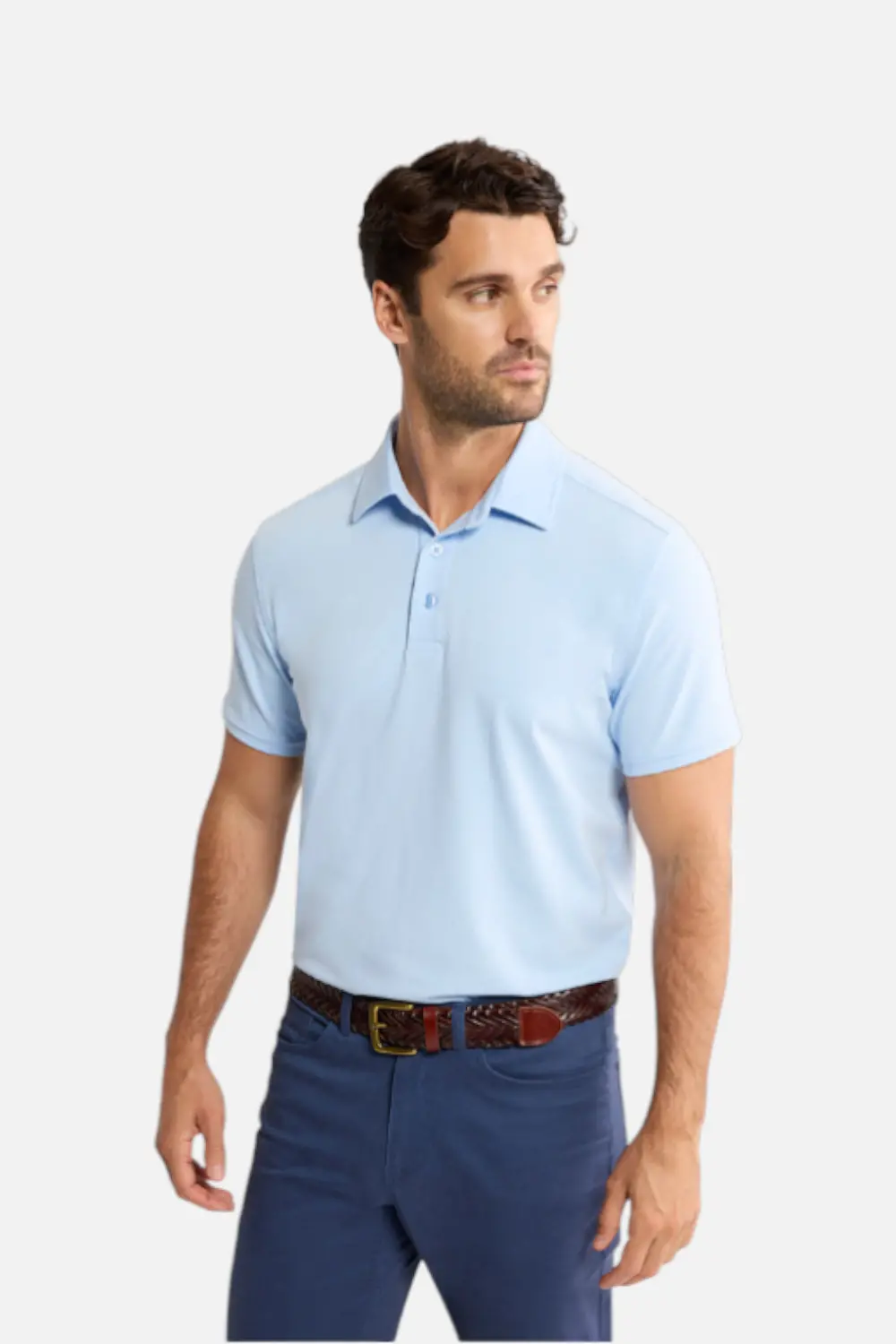 Fair Harbor Men's Pacific Polo In Light Blue 1