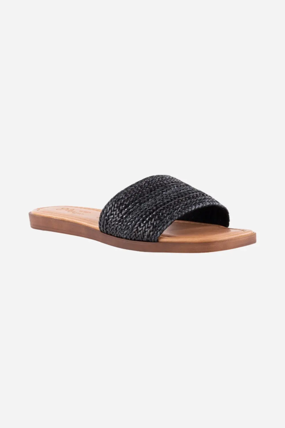 Seychelles Palms Perfection Woven Sandals In Black 2