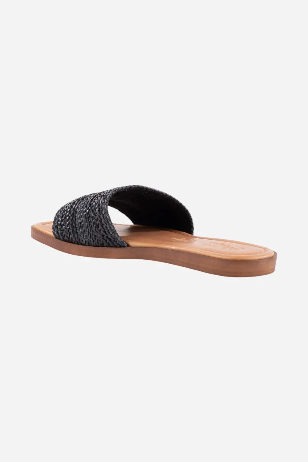 Seychelles Palms Perfection Woven Sandals In Black 3