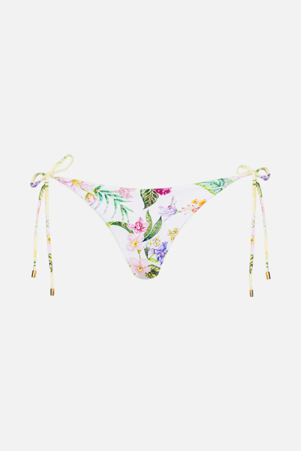 Pq Swin Women's Paradise Bloom Embroidered Tie Side Full Bottom 1