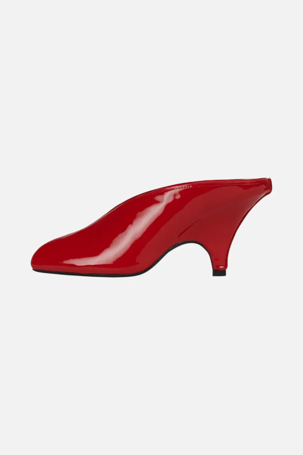 Jeffrey Campbell Women's Parler Heel In Red Patent 1