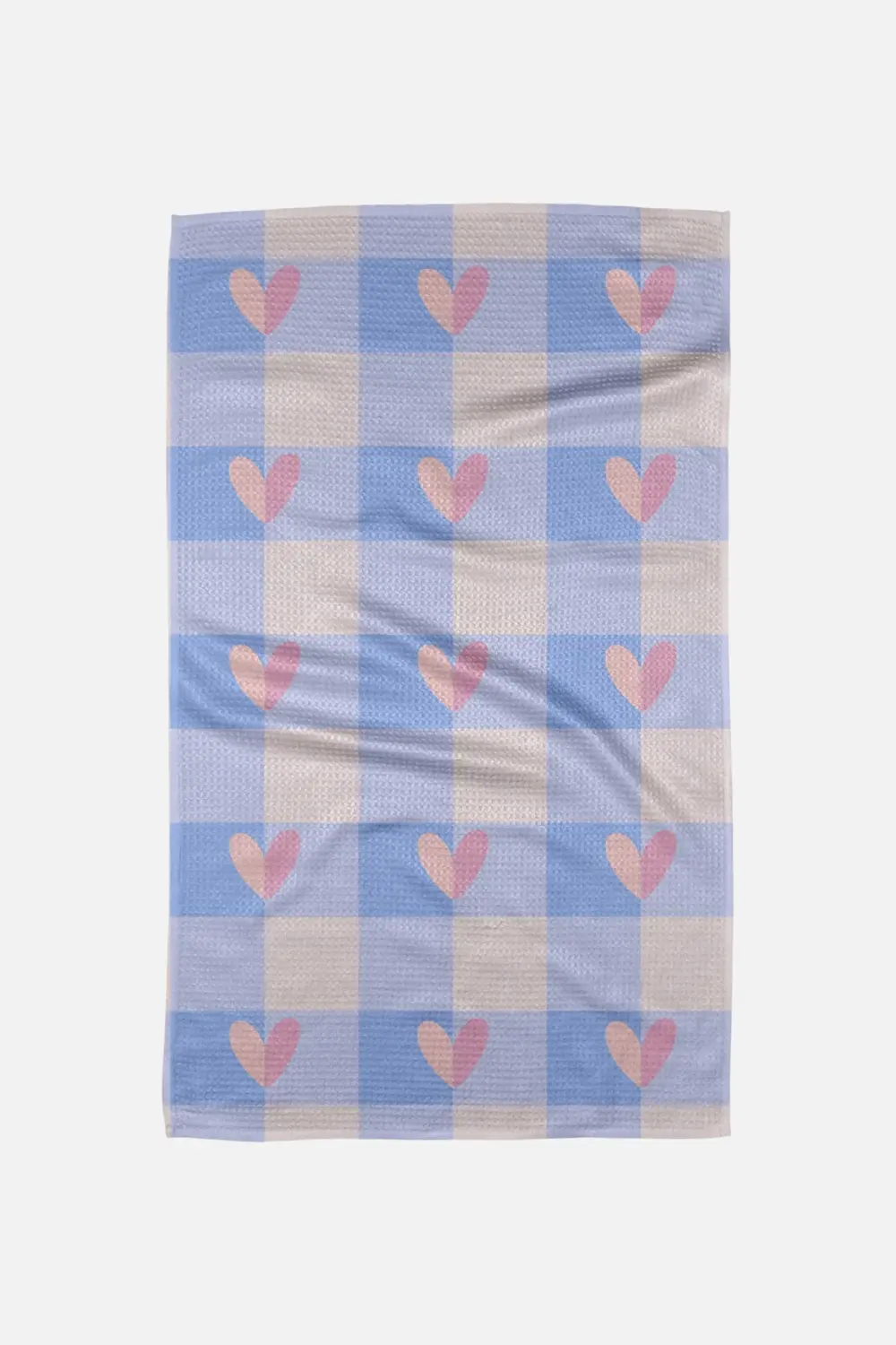 Geometry Towels Pastel Picnic Hearts Tea Towel 1