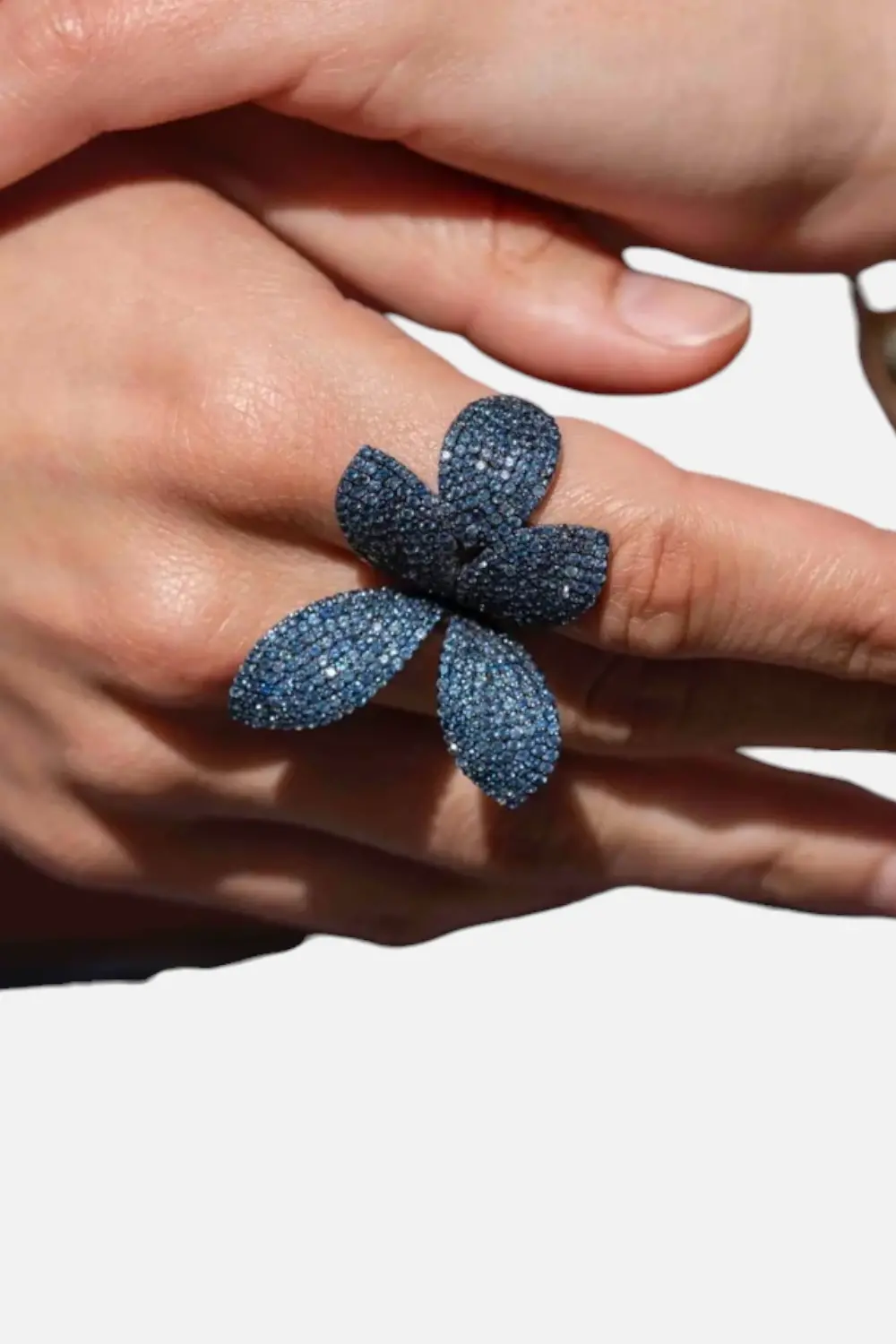 Paula Rosen Blue Sapphire Renee Ring 1