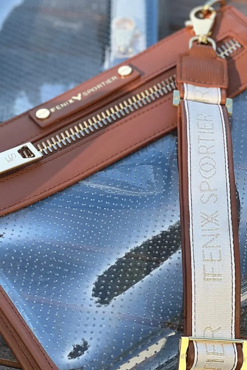 Fenix Sportier Front Row Bag Tan/Gold Hardware 2
