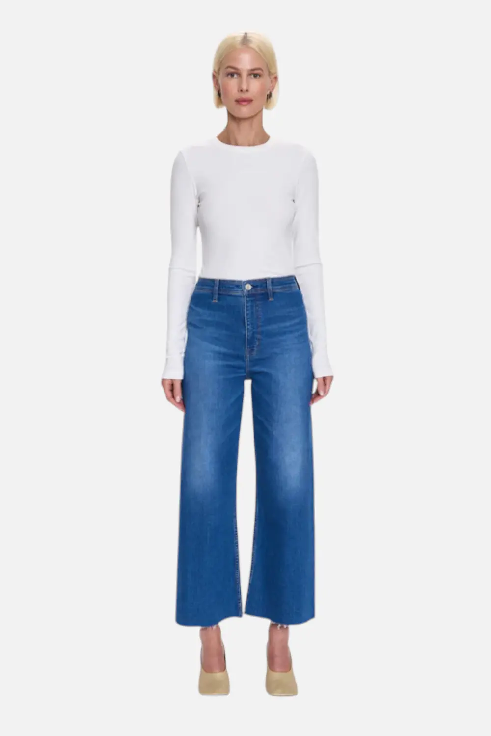 Pistola Women's Penny High Rise Wide Leg In Rooftop 1