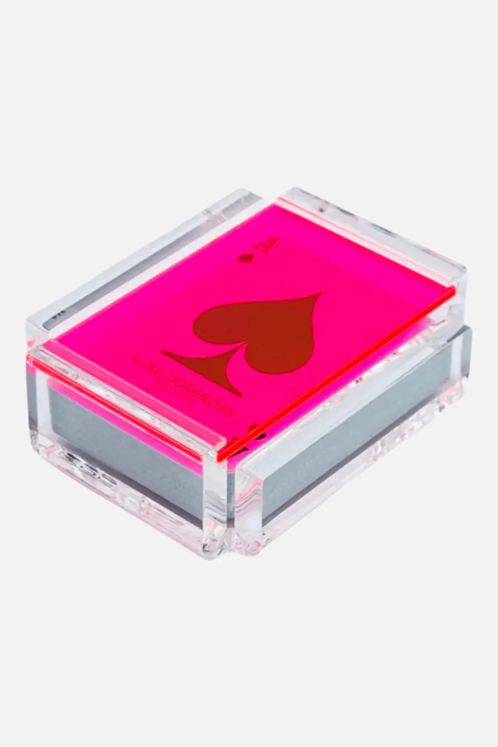 Luxe Dominoes La Carta Single Card Deck In Pink 1