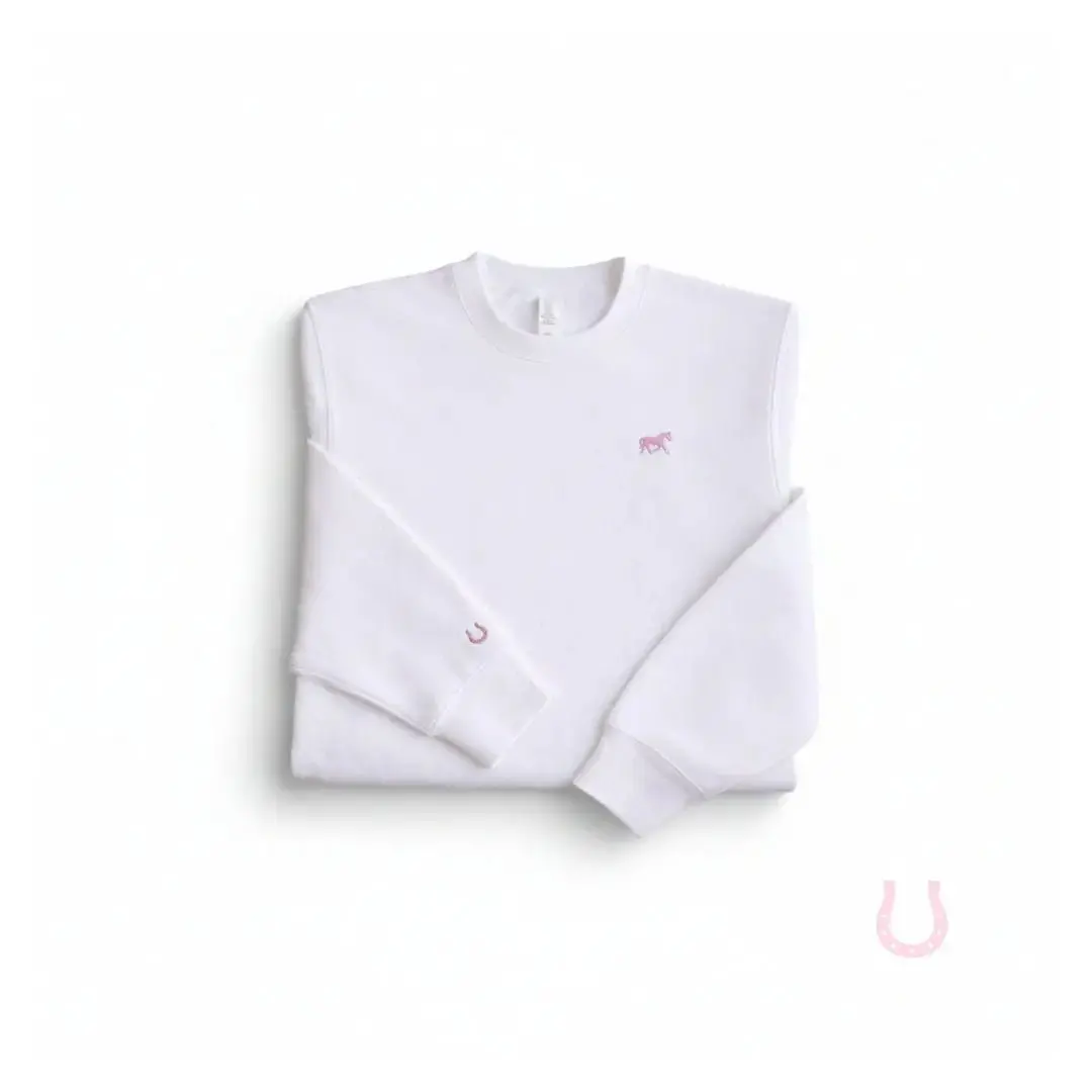 Pink Pony Sweatshirt 1