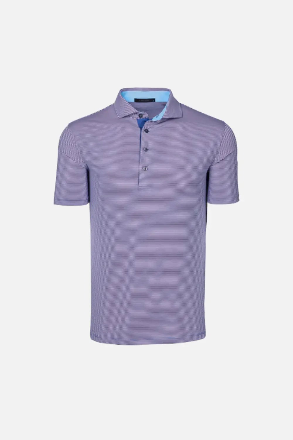 Greyson Saranac Polo In Pink Sky & Falcon 1