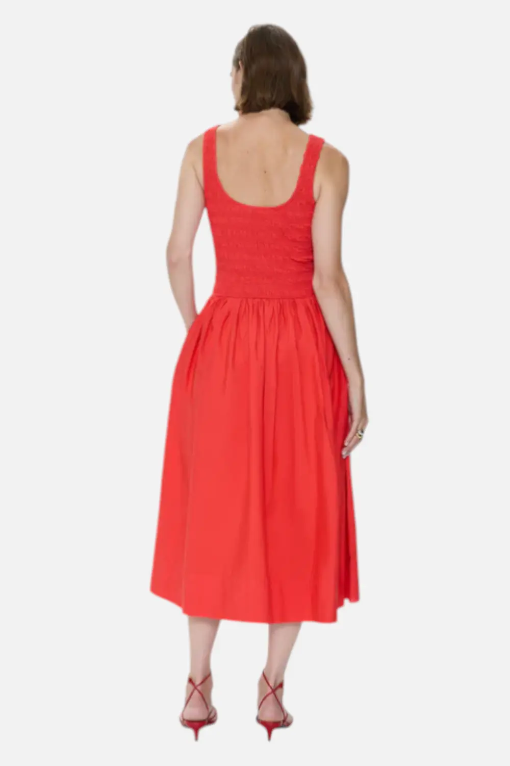 Pistola Alessia Dress In Maraschino 3