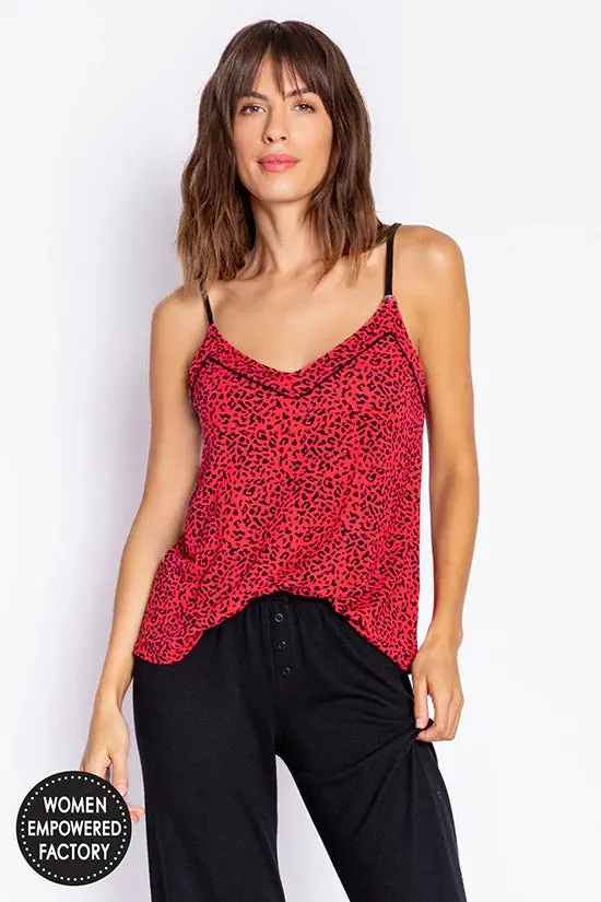 Cami Leopard Love Red 1