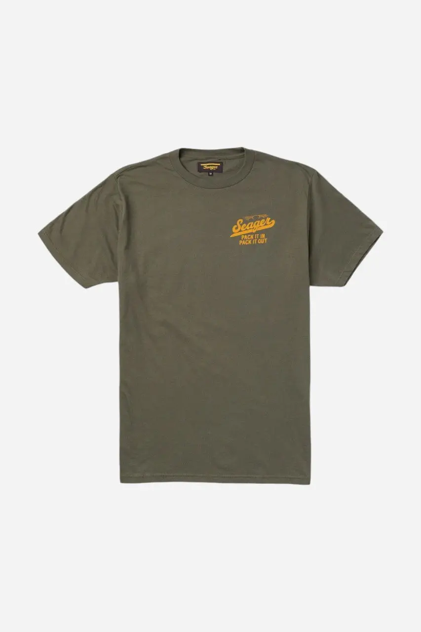 Seager Papaw Tee Army In Green 2