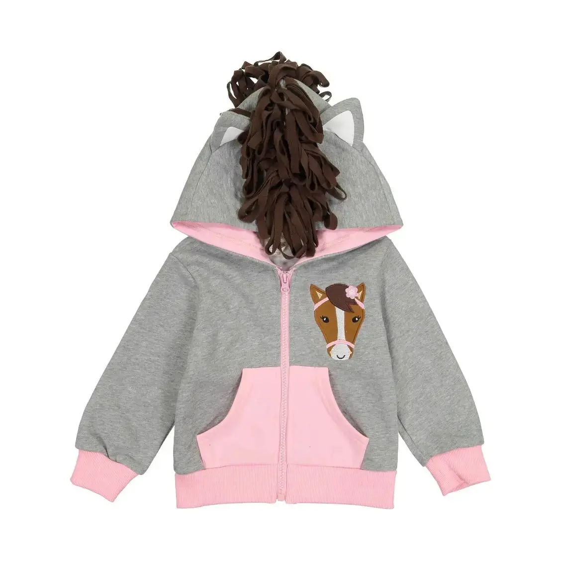 Pony Says Neigh Hoodie 1