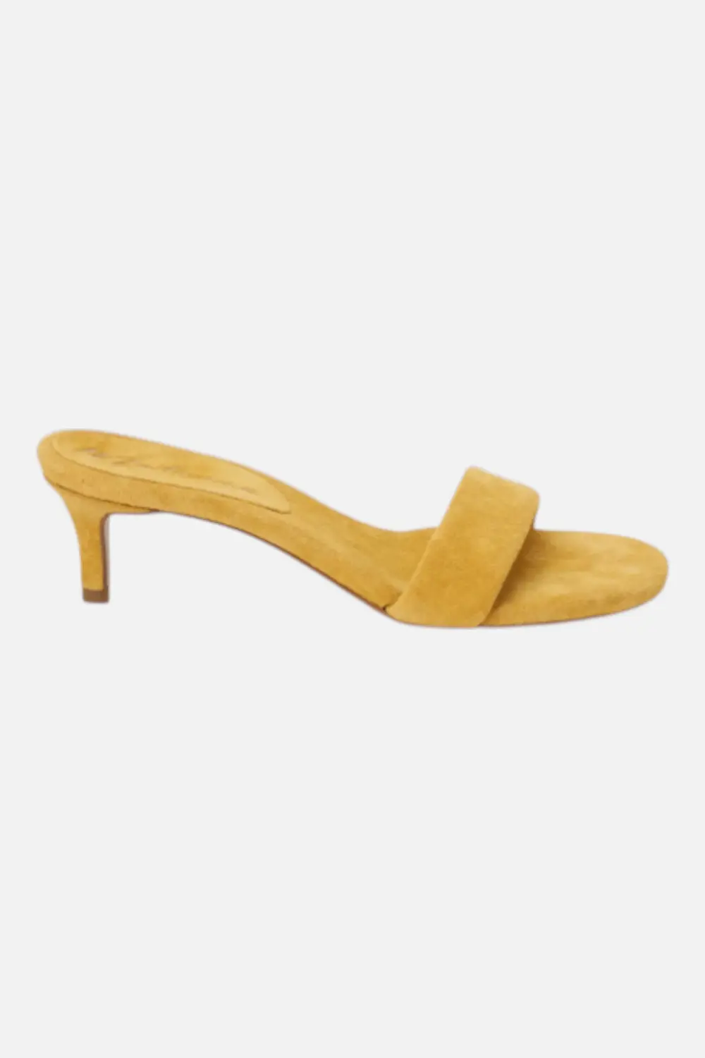 Matisse Women's Poppy Sandal In Marigold Suede 1