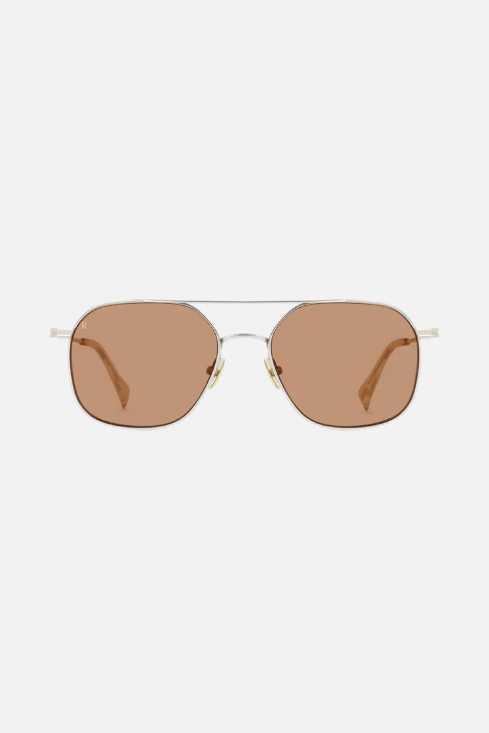 Raen Optics Spyre Sunglasses Silver & Classic Gold & Ceylon 1