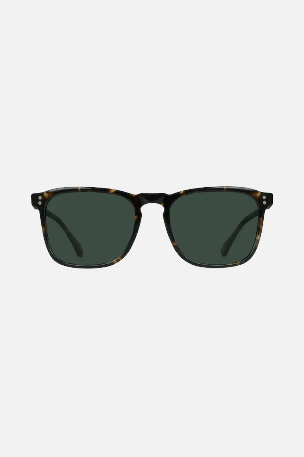 Raen Optics Wiley Sunglasses In Brindle Tortoise & Green Polarized 1
