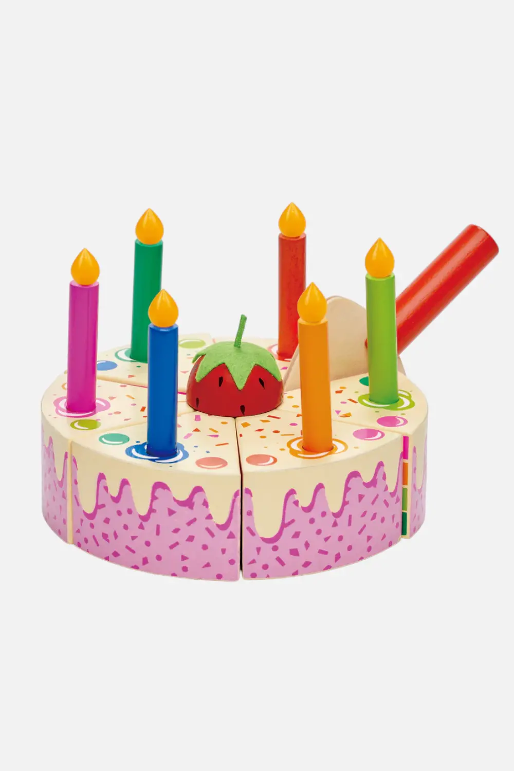 Tender Leaf Toy Rainbow Birthday Cake 1