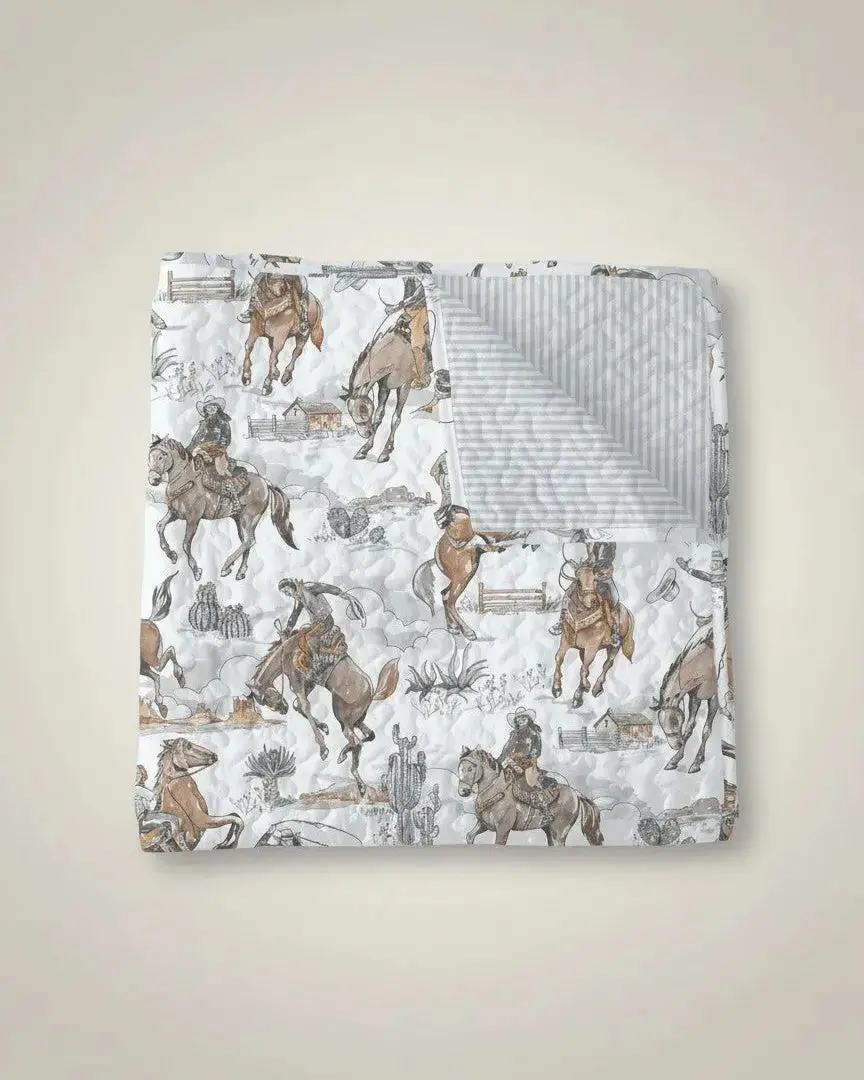Ranch Rider Handmade Baby Quilt 1