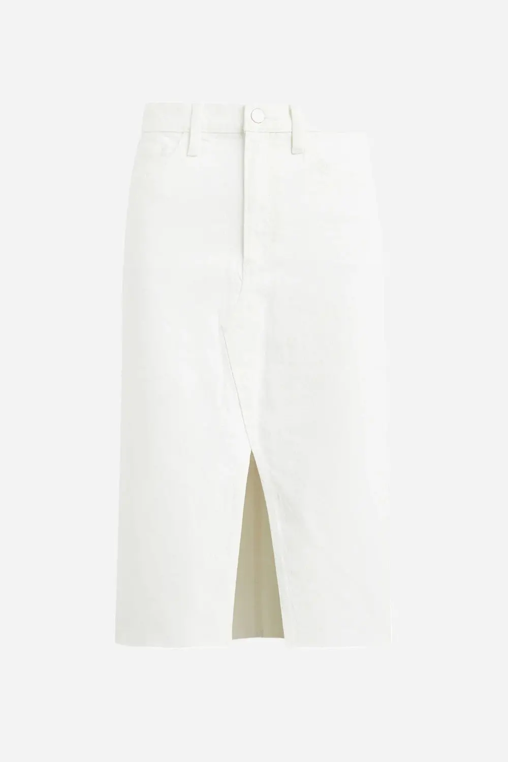 Joe's Joplin Skirt Raw Hem Optic White 6
