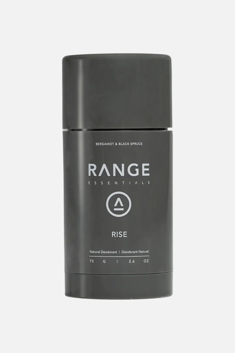 Range Essentials Men's Deodorant 75G- Rise: Bergamot & Black Spruce 1