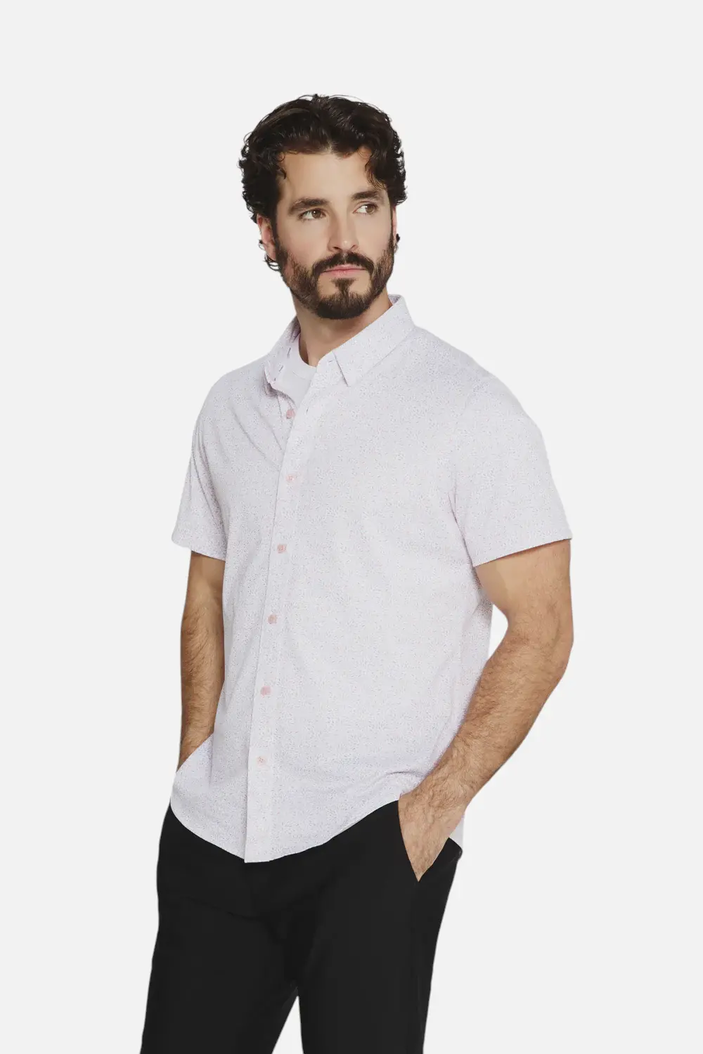 7 Diamonds Solen Short Sleeve In Rose 1