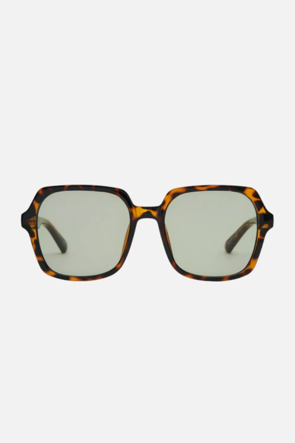 Otra Sady Sunglasses In Tortoise & Light Green 1