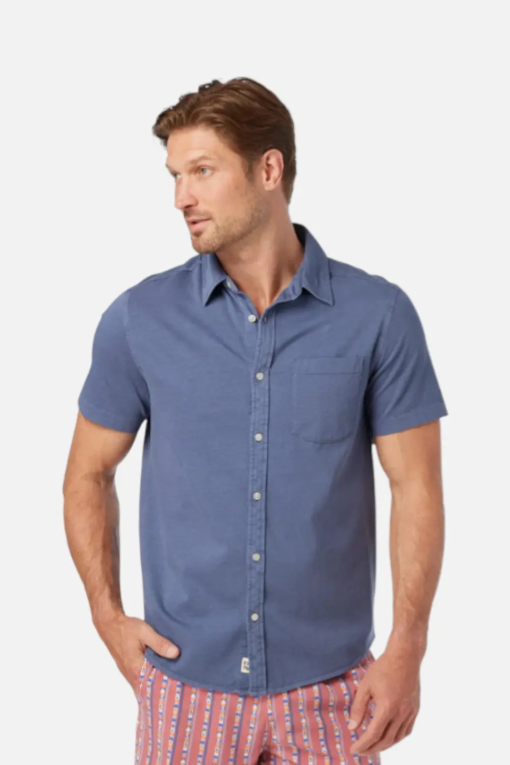 Fair Harbor Men's Saltaire Shirt In Navy 1