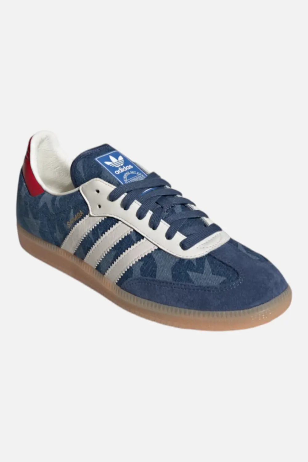 Adidas Unisex Samba Og Sneaker In Supplier Color, Core White, & Night Marine 2