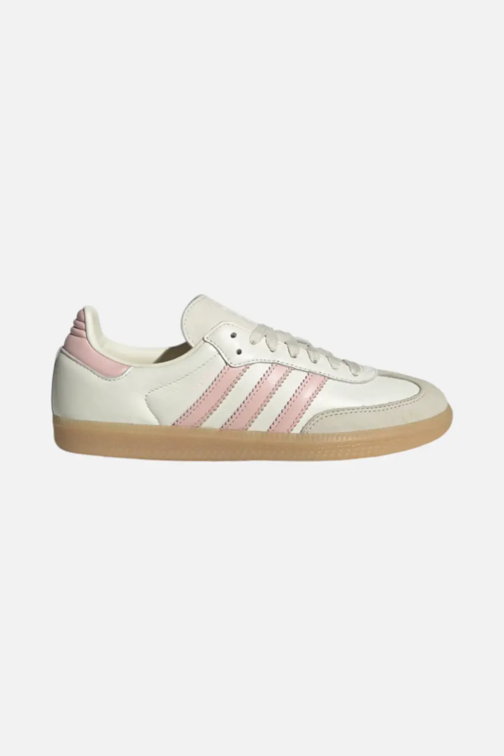 Adidas Women's Samba Og Sneaker In Off White & Sandy Pink 1