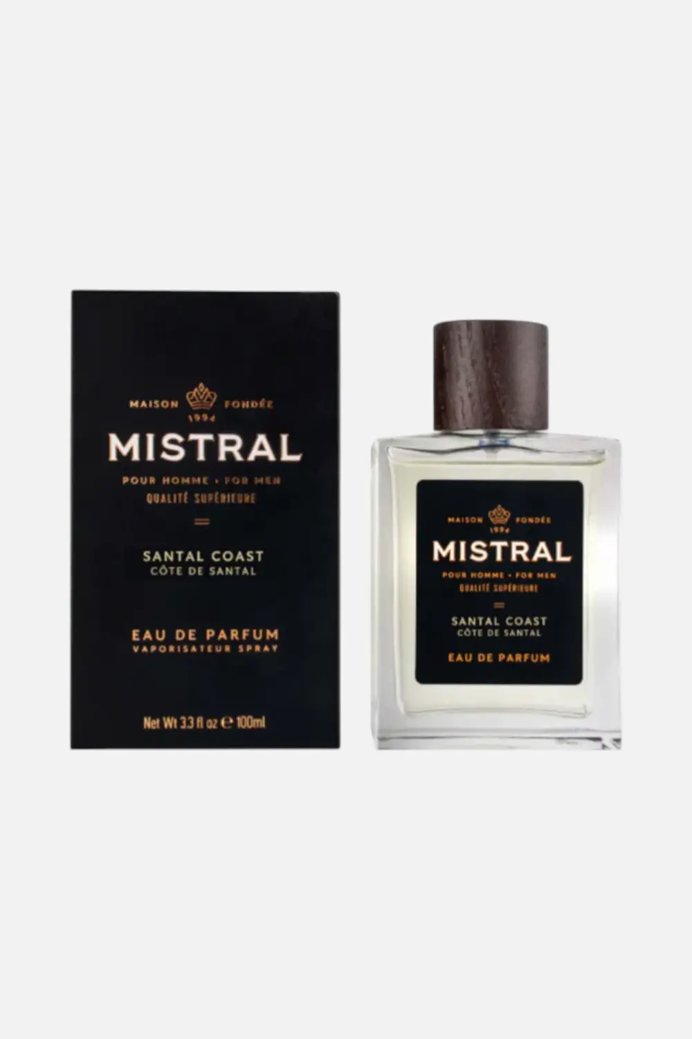 Mistral Men's Santal Coast Eaux De Parfum 3.3 Fl Oz 1