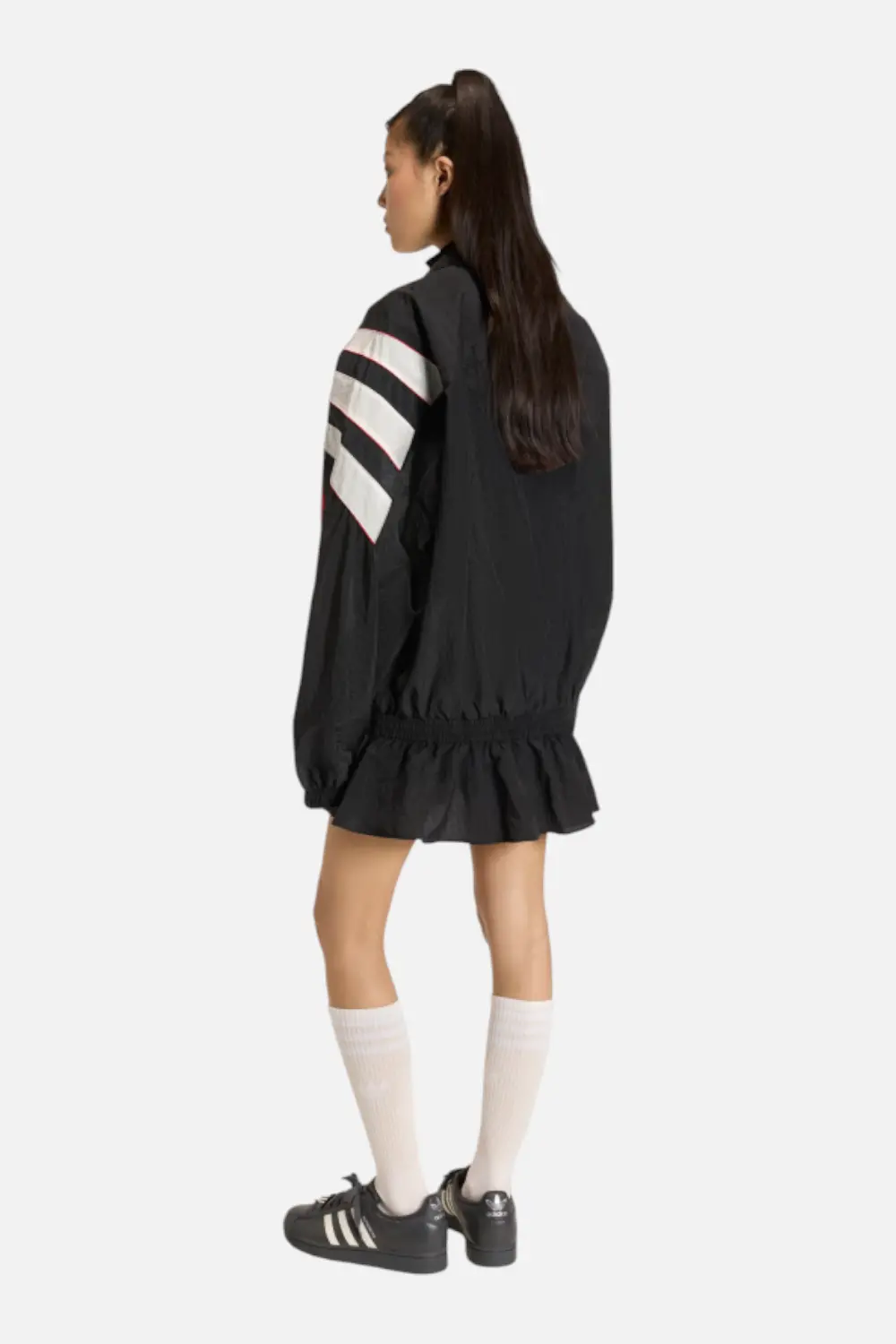 Adidas Santiago Woven Track Top In Black 1