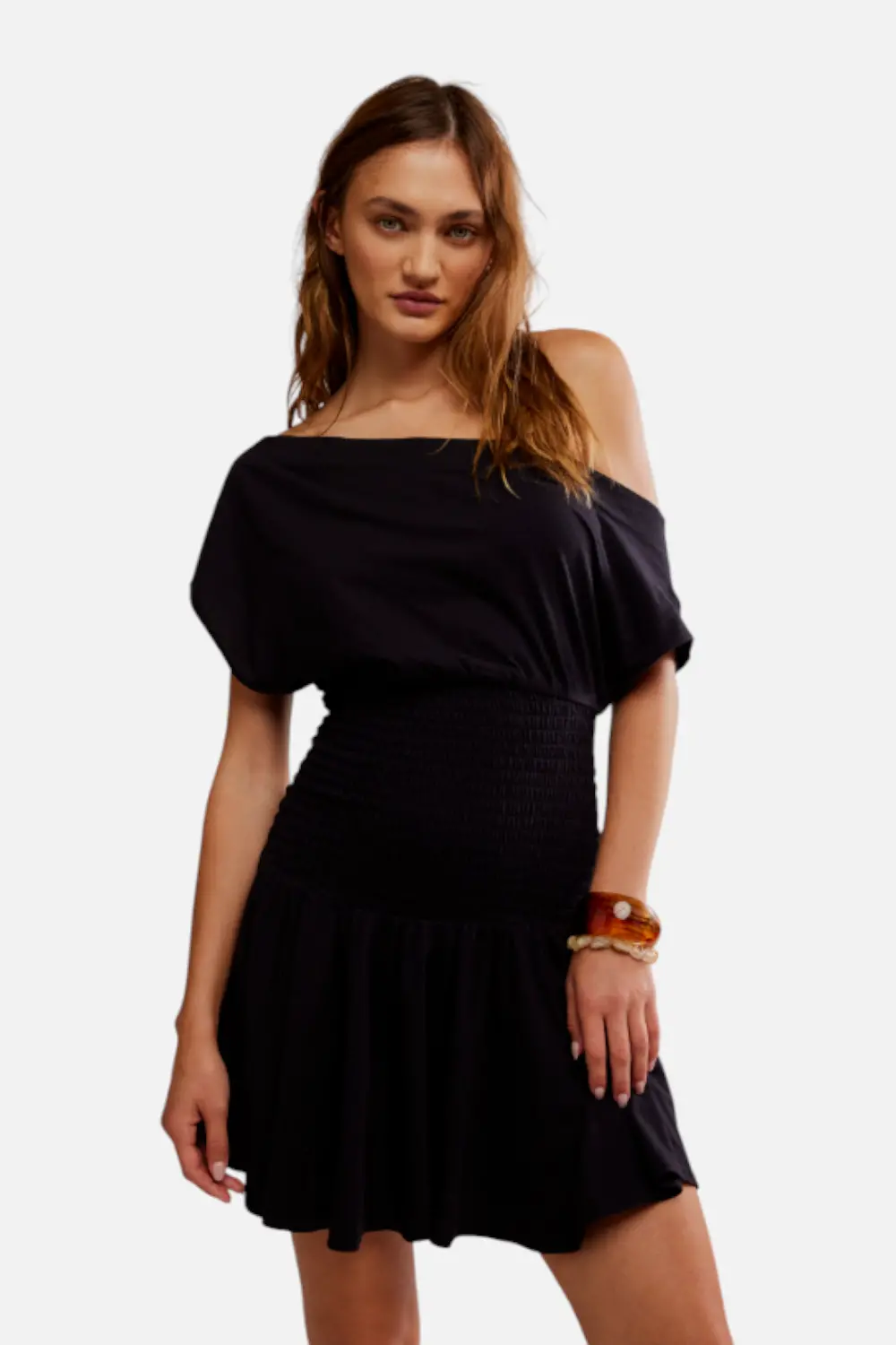 Free People Women's Scorching Hot Mini Dress In Black 1