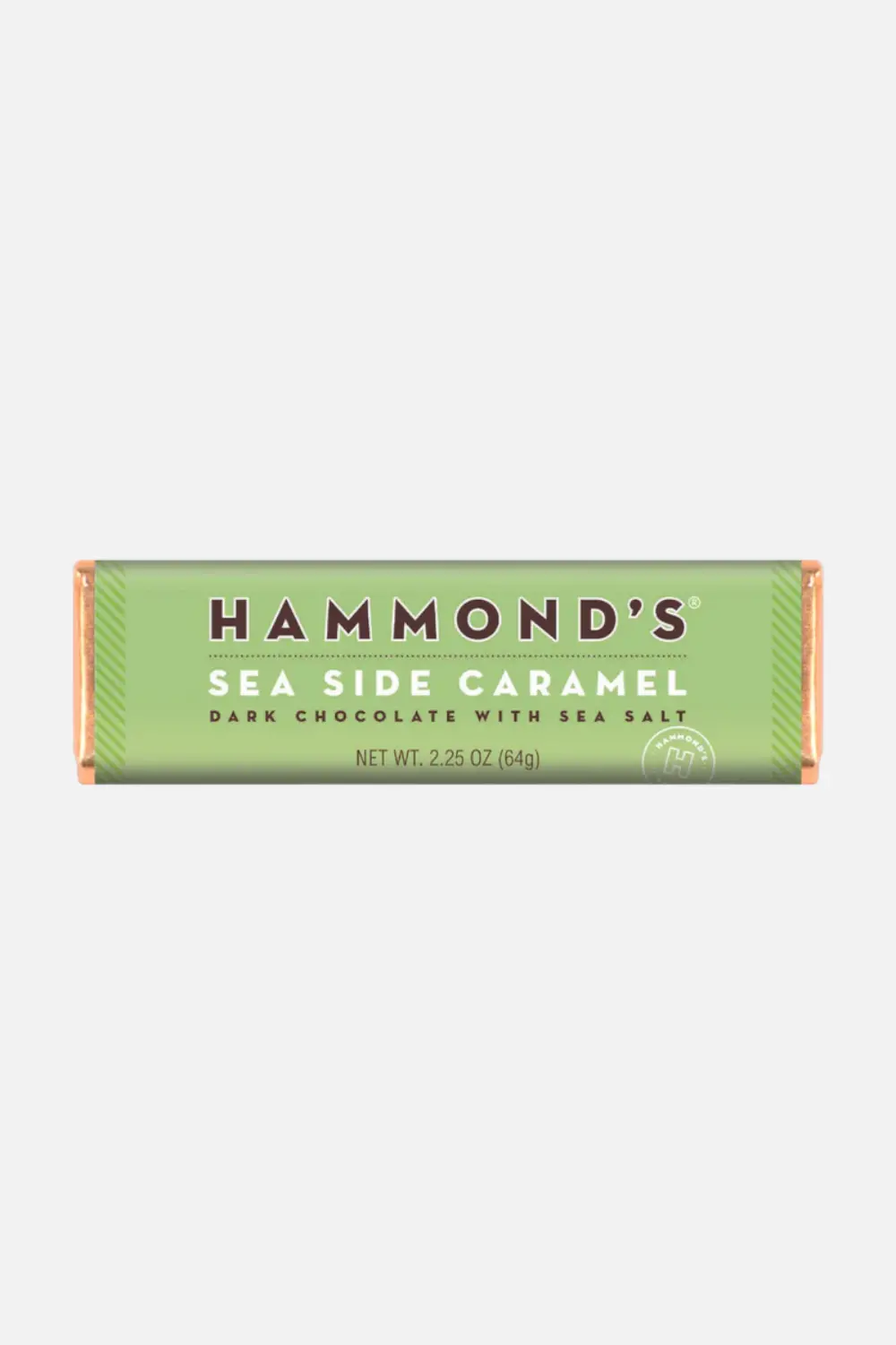 Hammond Candies Sea Side Caramel Dark Chocolate Bar 1