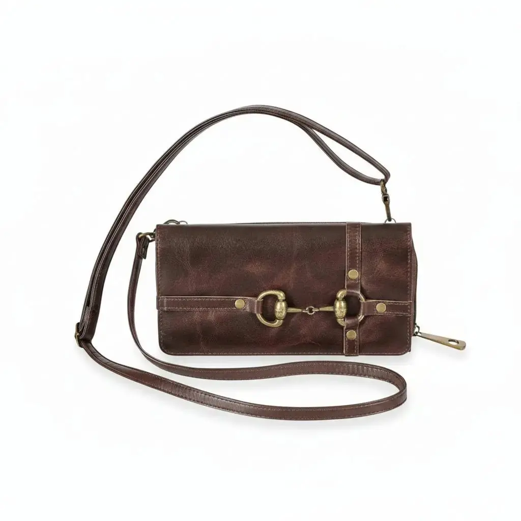 Snaffle Bit Leather Wallet 1