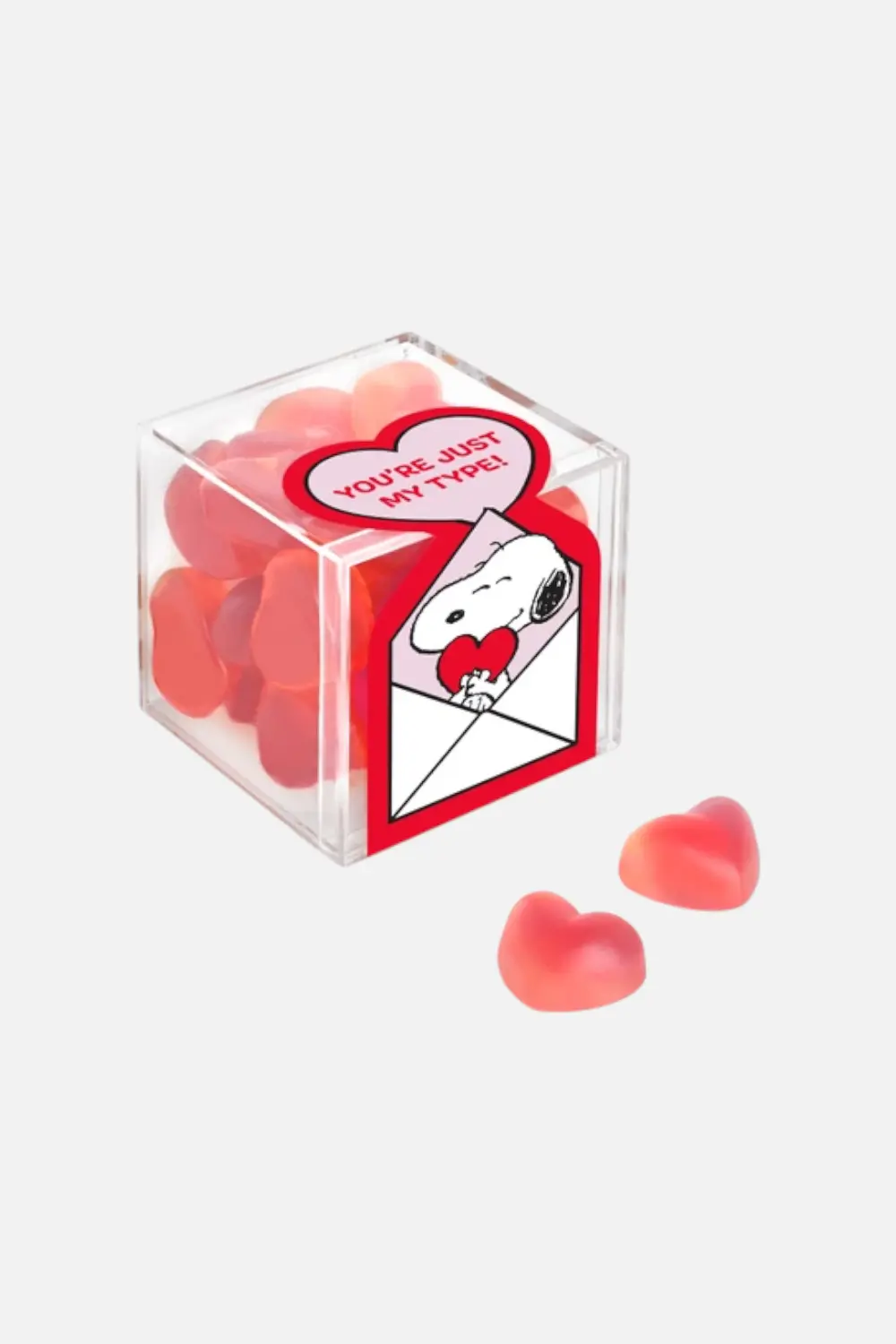 Sugarfina Snoopy Strawberry Hearts 1