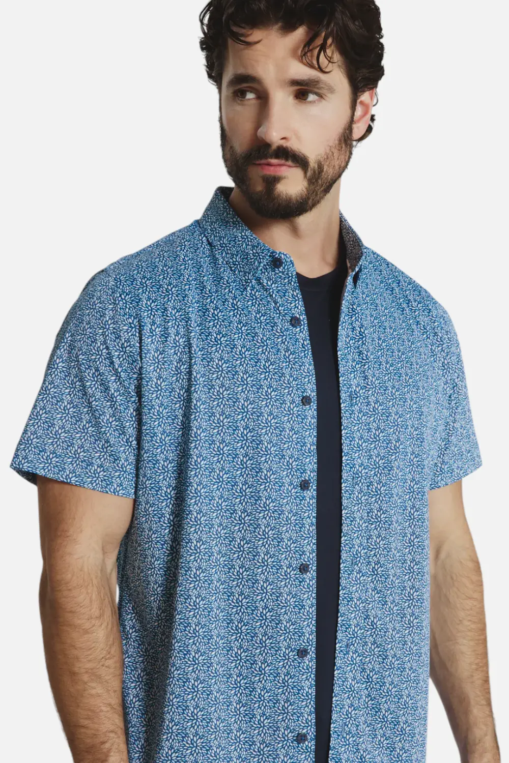 7 Diamonds Men's Solen Short Sleeve In Navy 2