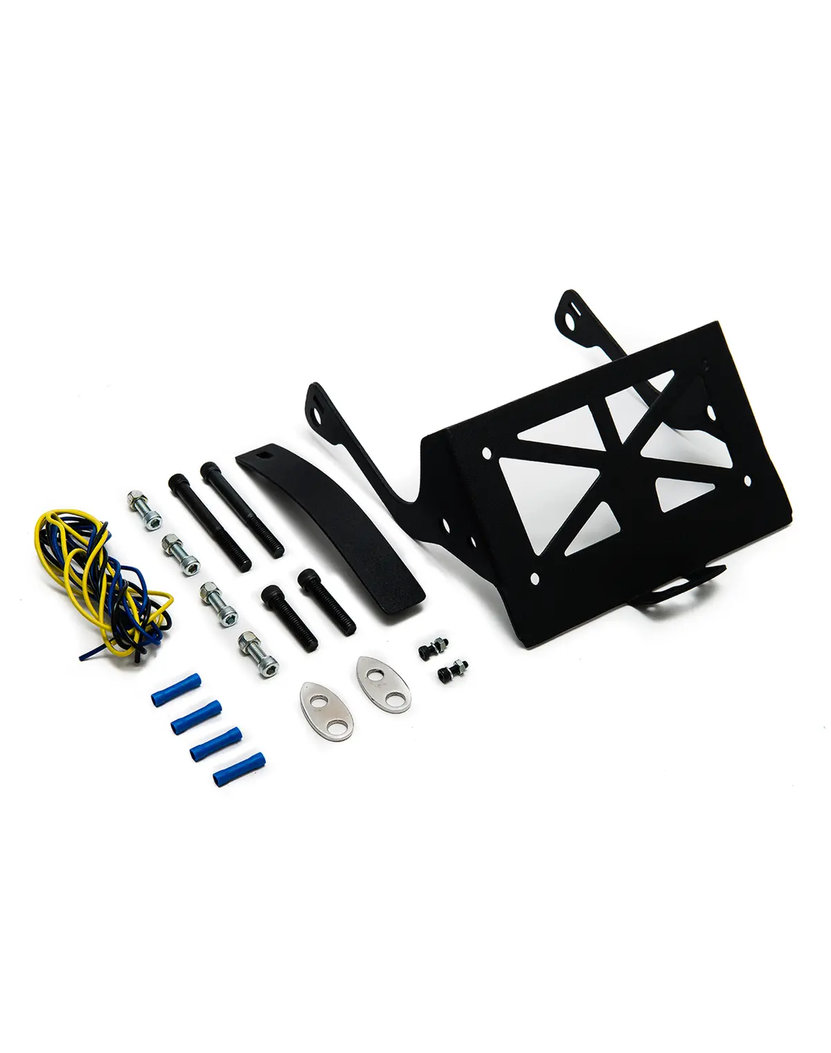 Viking License Plate And Turn Signal Relocation Kit For Harley Sportster (Side Mount Licence Plate) 1