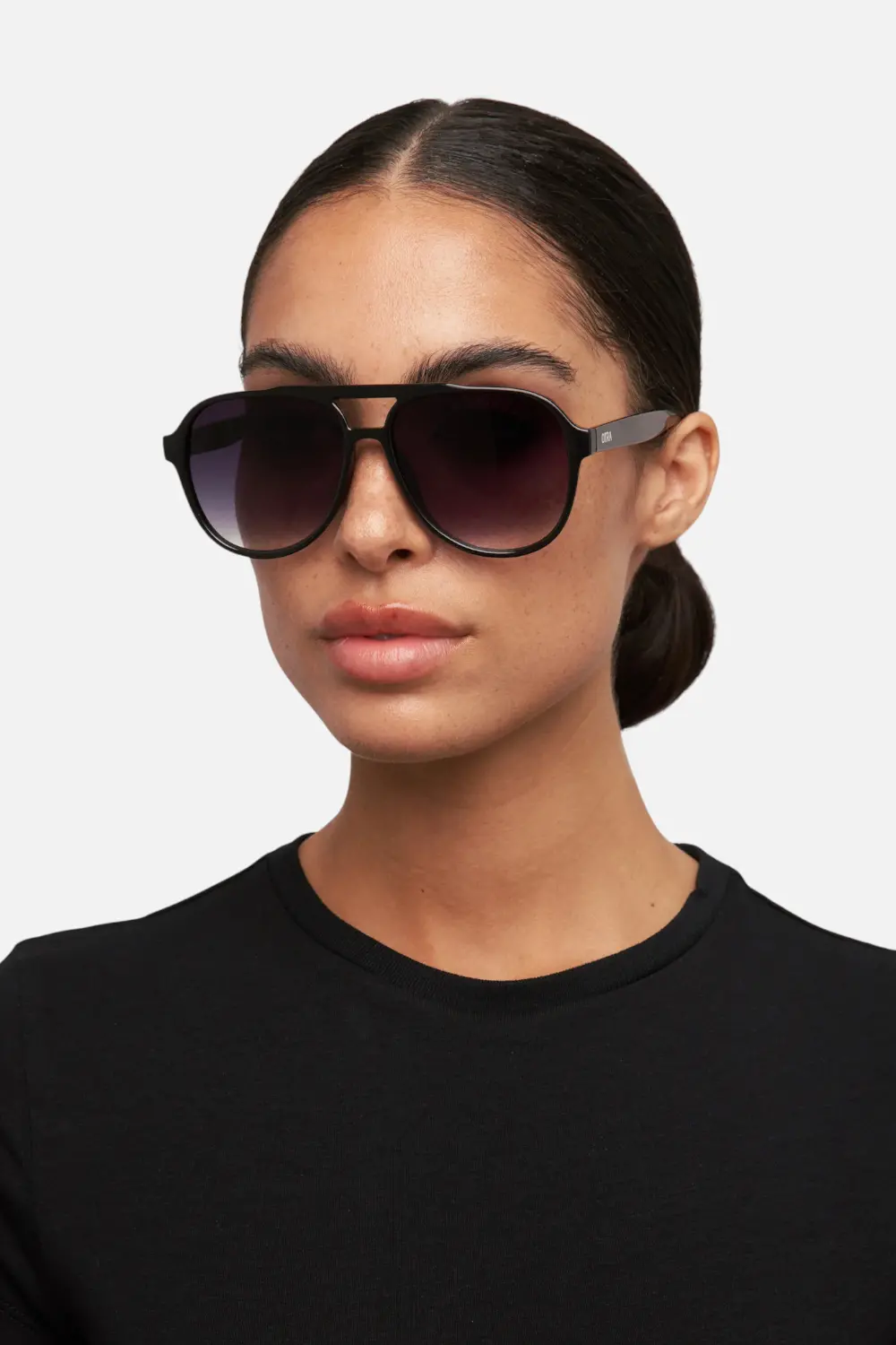 Otra Stevie Sunglass In Black/Smoke Fade 1