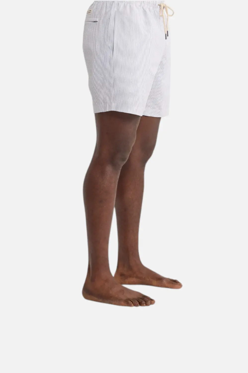 Fair Harbor Bayberry Trunk In Grey Seersucker 2