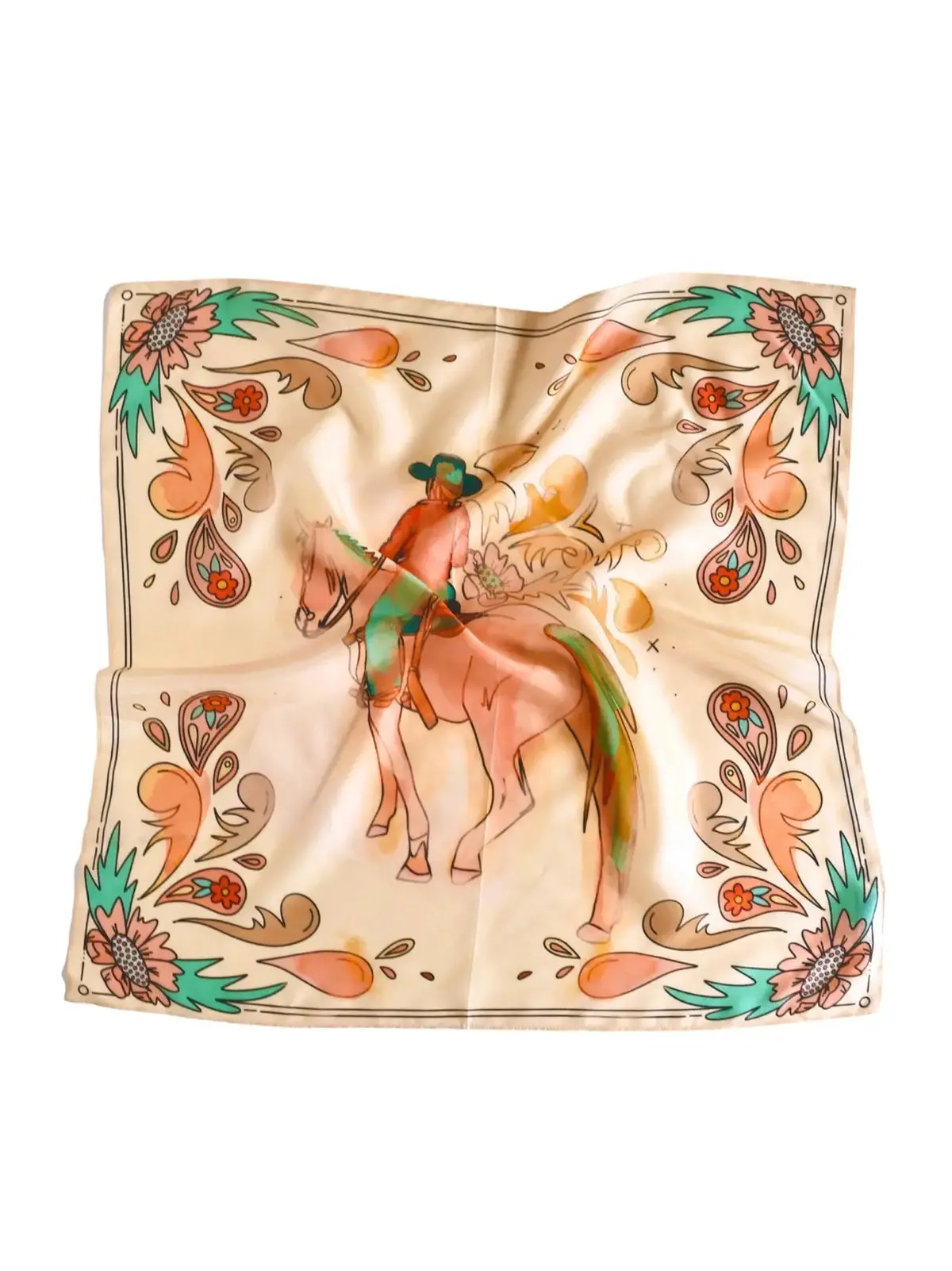 Summer Ride Silk Scarf 1