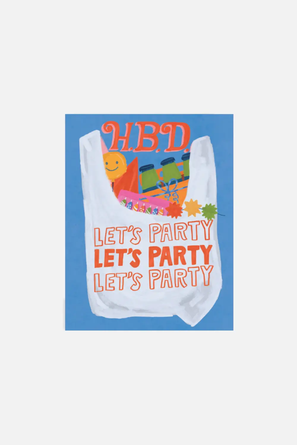 Party Supplies Birthday Card 1