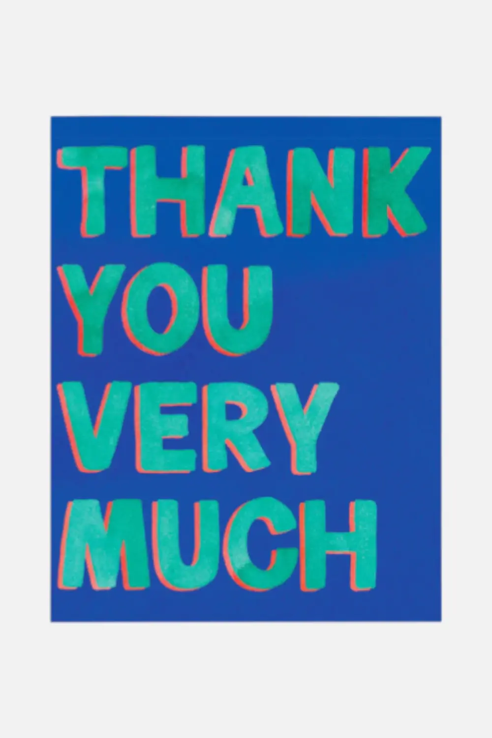 Thank You Very Much Card 1