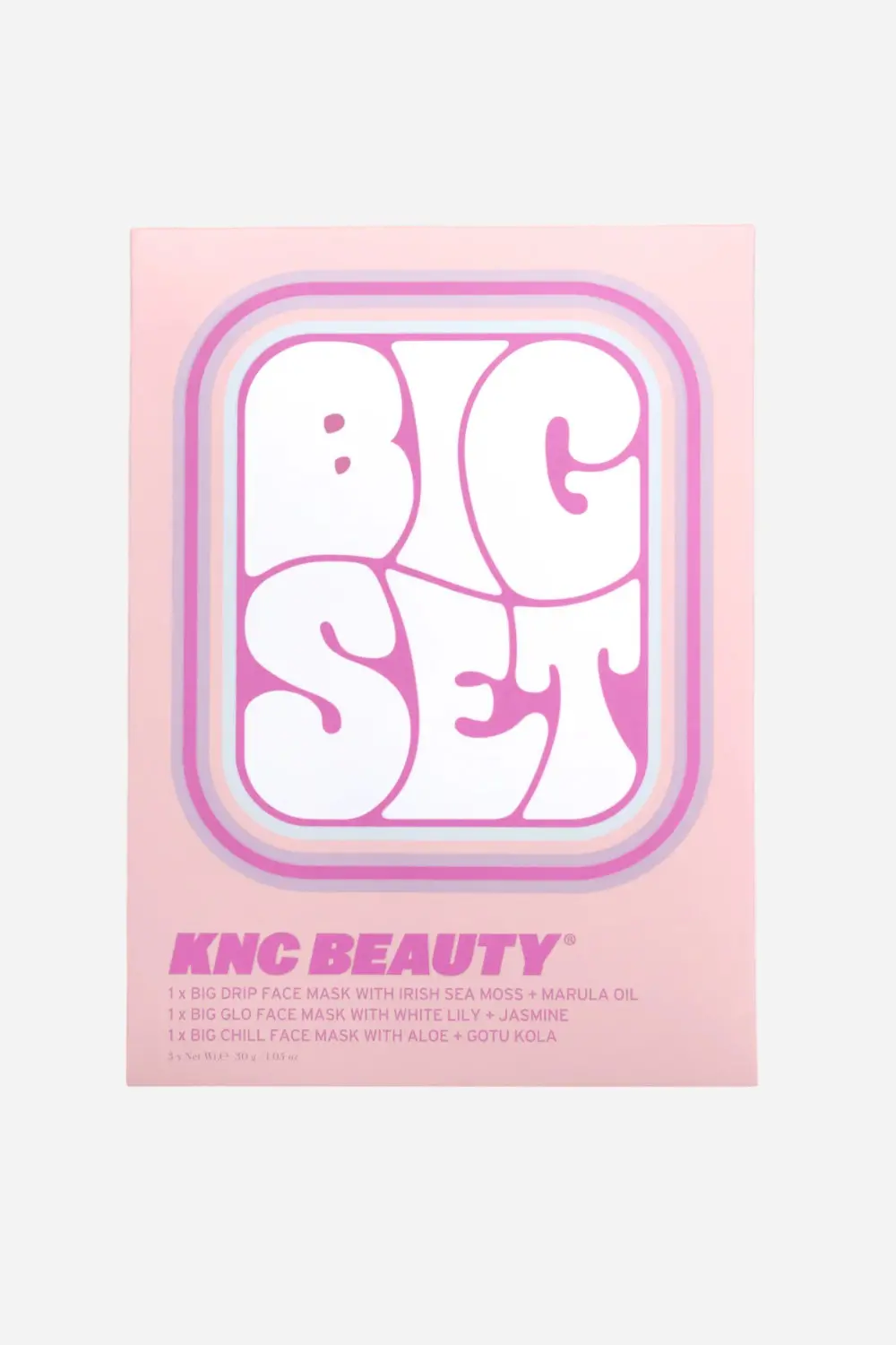 Knc Beauty The Big Set S/3 Face Masks 1
