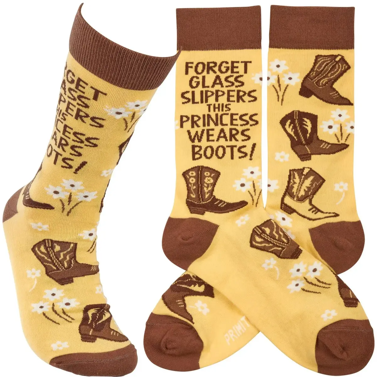 This Princess Wears Boots Socks 1
