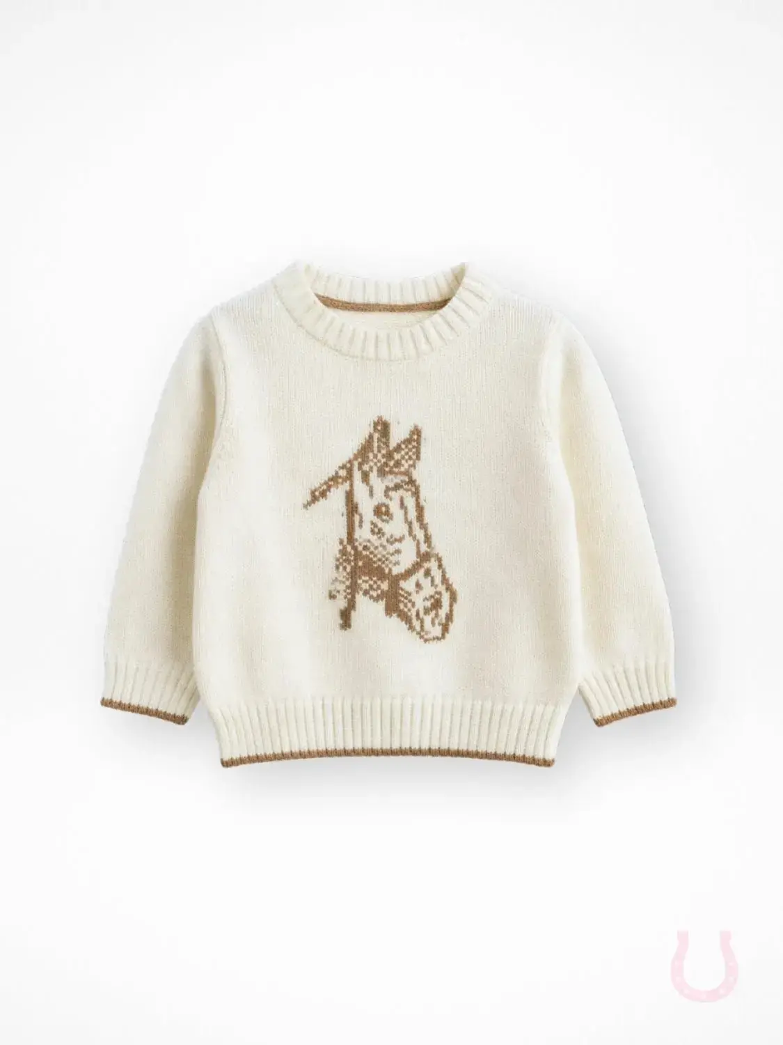 Tiny Trotter Horse Toddler Sweater 1