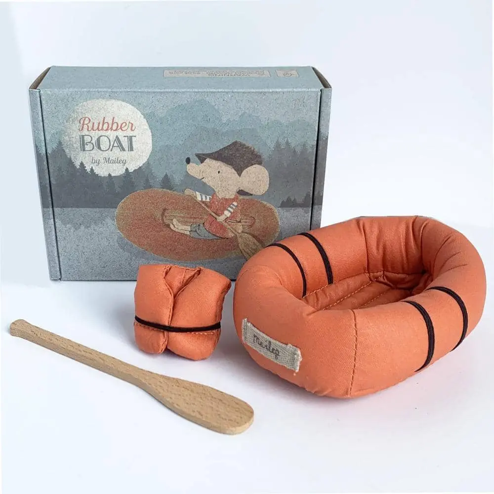 Maileg Rubber Boat In Matchbox 1