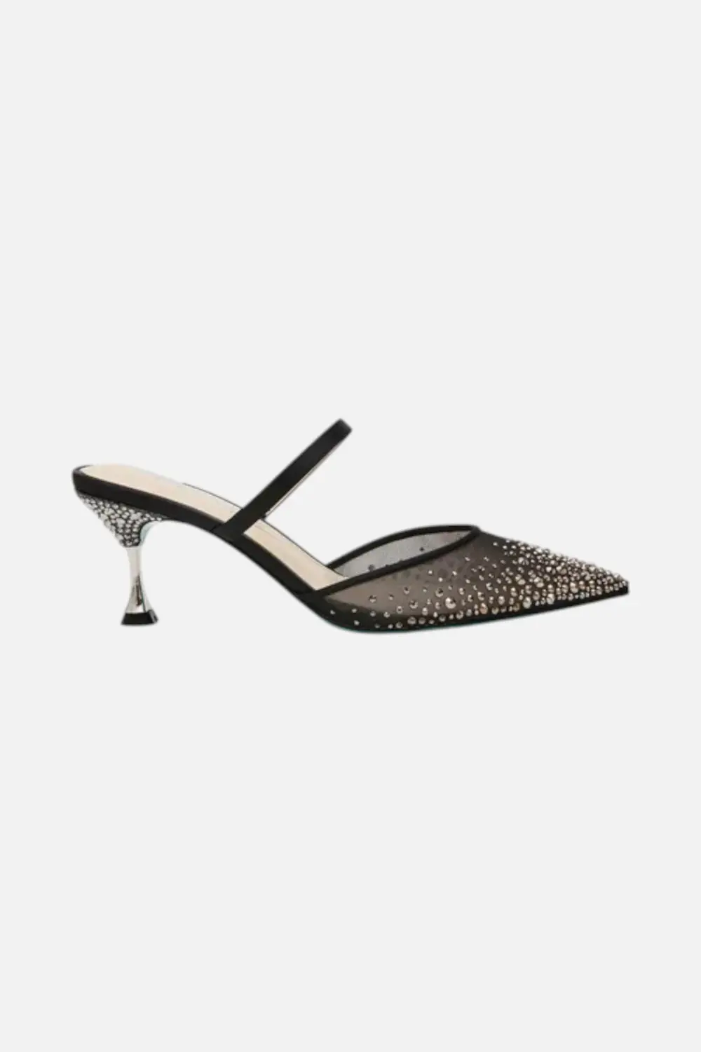 Betsy Johnson Tomy Black Sparkle Heel 1