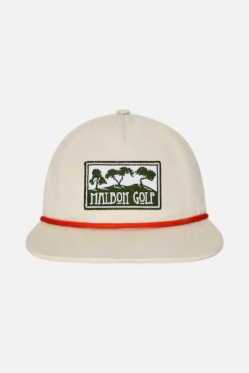 Malbon Golf Torrey Pines Rope Hat In Egret 1